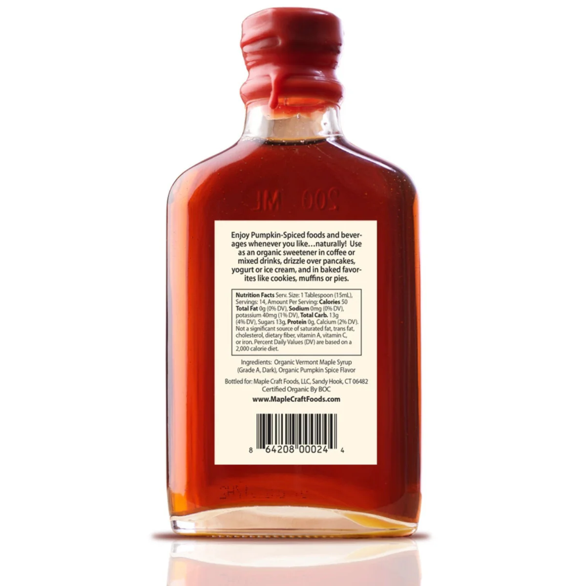 Sirop d'érable à la citrouille (200 ml) - Image 3
